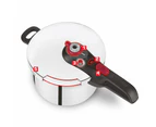 Tefal Fast & Easy Induction Stainless Steel Pressure Cooker Size 8L