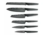 Baccarat iD3 Samurai Sakai Knife Block 7 Piece in Black