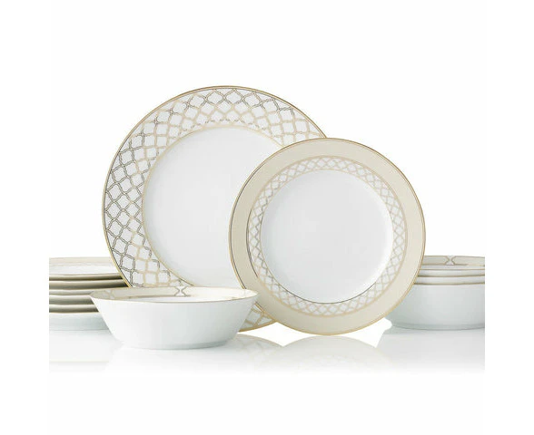 Noritake Eternal Palace 12 Piece Dinner Set  - Gold