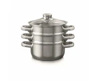 Baccarat Gourmet 3 Tier Stainless Steel Steamer Set  18cm