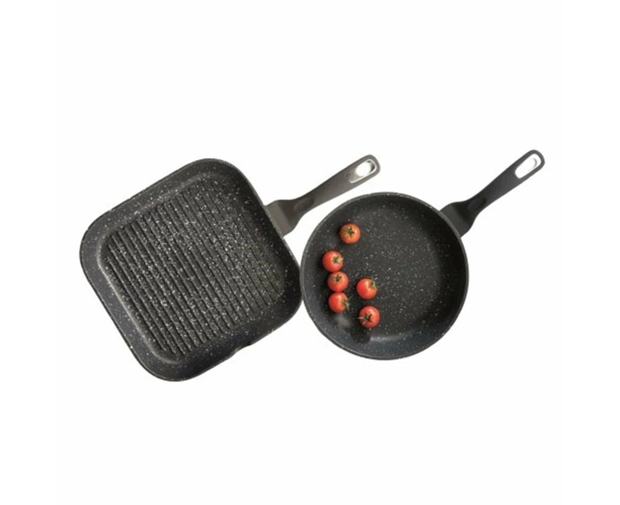 Baccarat Granite Grill Twin Pack & 26cm