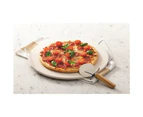 Soffritto Pizza Stone with Rack and Cutter Size 30cm