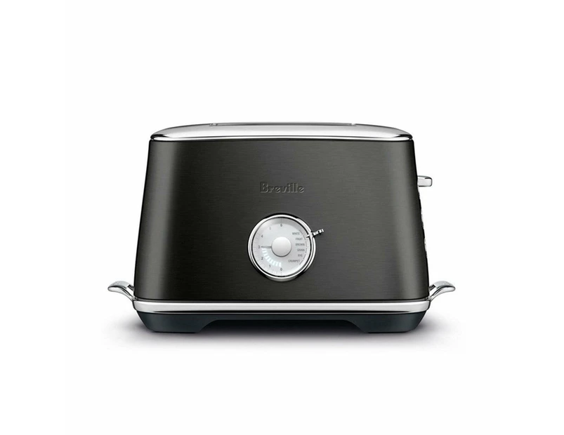 Breville Luxe Toast Select 2 Slice Toaster Stainless Steel Size 34X20.9X20cm in Black