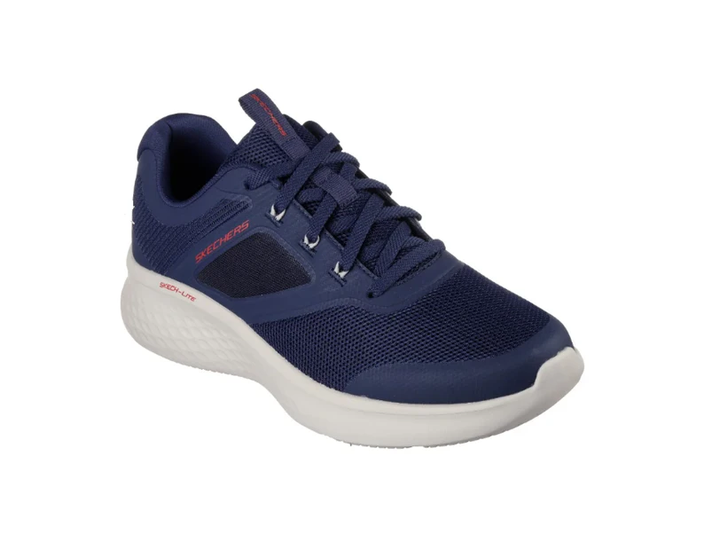 Mens Skechers Skech-Lite Pro - New Century Navy/Red Athletic Shoes - Navy/Red