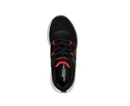 Kids Skechers Bounder - Rozerg Black/Red Boys Sneaker Shoes - Black/Red