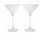 Cellar Premium Premium 2 Piece Martini Glass Set Size 210ml  Cellar