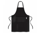 Baccarat Le Connoisseur Kitchen Apron   100% Cotton   - Black