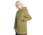 Volcom Women's Walk on by Parka Heavyweight Jacket - Moss