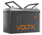 VoltX Pro 12V 100Ah Lithium Battery 1280Wh LiFePO4 200A BMS Rechargeable 4000 Deep Cycles Camping RV 4WD Camping Caravan Solar Power Replace AGM Lead Acid