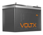 VoltX Pro 12V 100Ah Lithium Battery 1280Wh LiFePO4 200A BMS Rechargeable 4000 Deep Cycles Camping RV 4WD Camping Caravan Solar Power Replace AGM Lead Acid