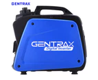 GENTRAX GT800 Portable Inverter Generator 800W Max 700W Rated EURO 5 Pure Sine Camping RV 8.5KG Lightweight With Handle Power Petrol Gasoline Engine