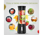 USB Rechargeable 6 Blades Portable Blender Smoothie Maker - White