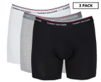 Tommy Hilfiger Men's Premium Essentials Boxer Briefs 3-Pack - Black/White/Grey Heather