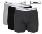 Tommy Hilfiger Men's Classic Boxer Briefs 3-Pack - Black/Grey/Dark Grey