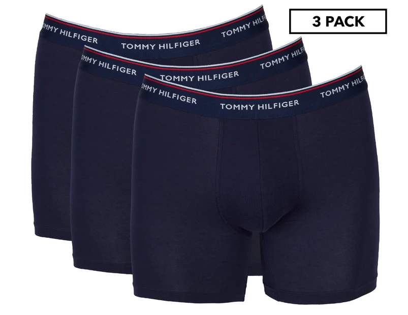 Tommy Hilfiger Men's Premium Essentials Boxer Briefs 3-Pack - Peacoat