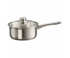 Baccarat Gourmet Stainless Steel Saucepan Set of 3  14X6.5cm