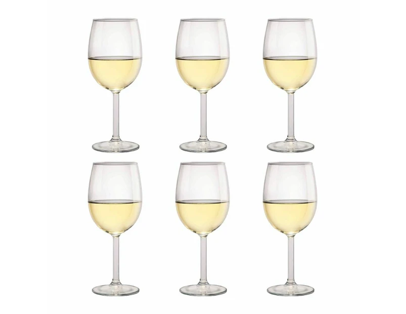 Cellar Tonic Wine Glass - Set of 6 Size 350ml in White
