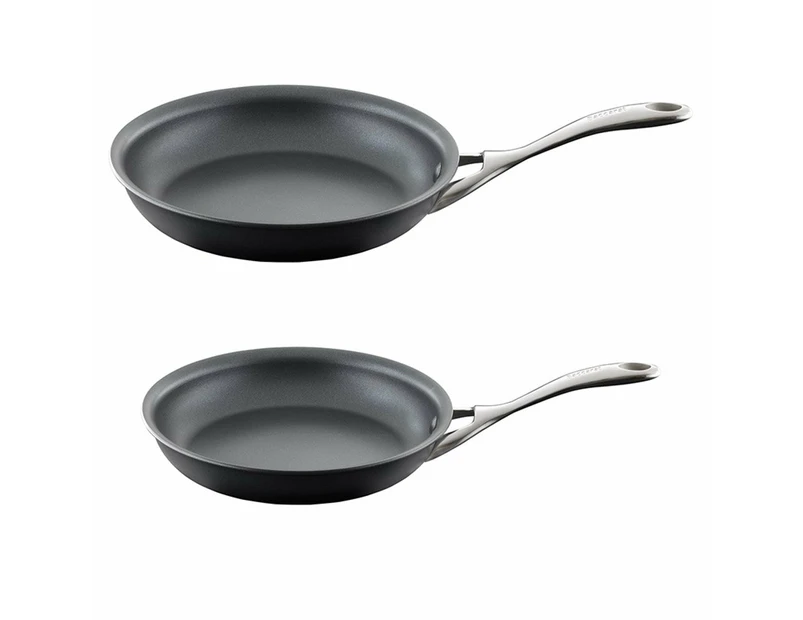 Baccarat iD3 Hard Anodised Frypan Twin Pack & Size 20cm