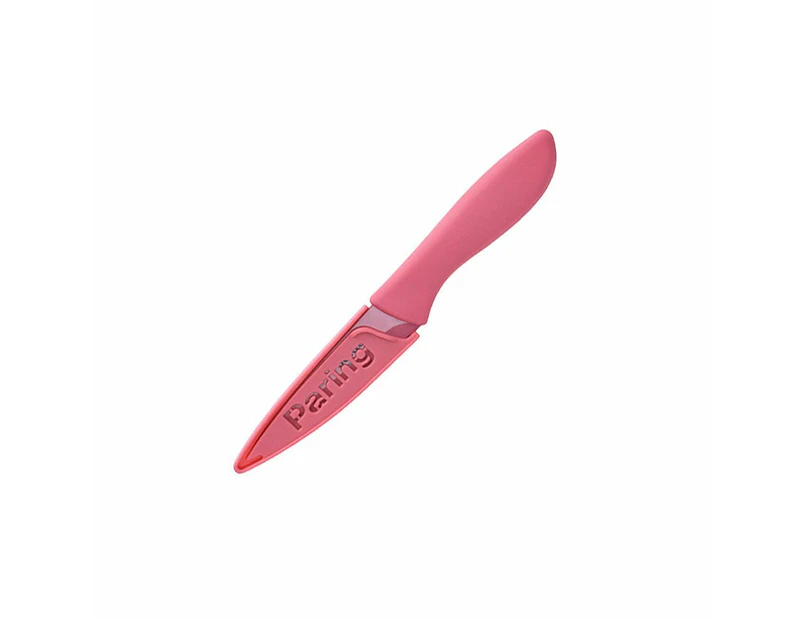 Scullery Kolori Stainless Steel Paring Knife Size 9cm in Pink