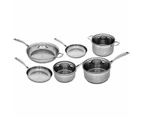 Swiss Diamond Premium Steel Stainless Steel Cookware 6 Piece Set