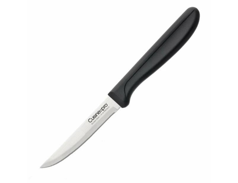 Cuisine::pro Classic Serrated Paring Knife Size 9cm in Black