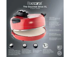 Baccarat The Gourmet Slice XL Pizza Oven Size 47.0X41.0X25.0cm in Red
