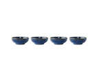 Alex Liddy Share 4 Piece Stoneware Sauce Bowl Set Size 8cm in Blue
