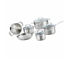 Baccarat iconiX Stainless Steel 6 Piece Cookware Set Size 14X9cm