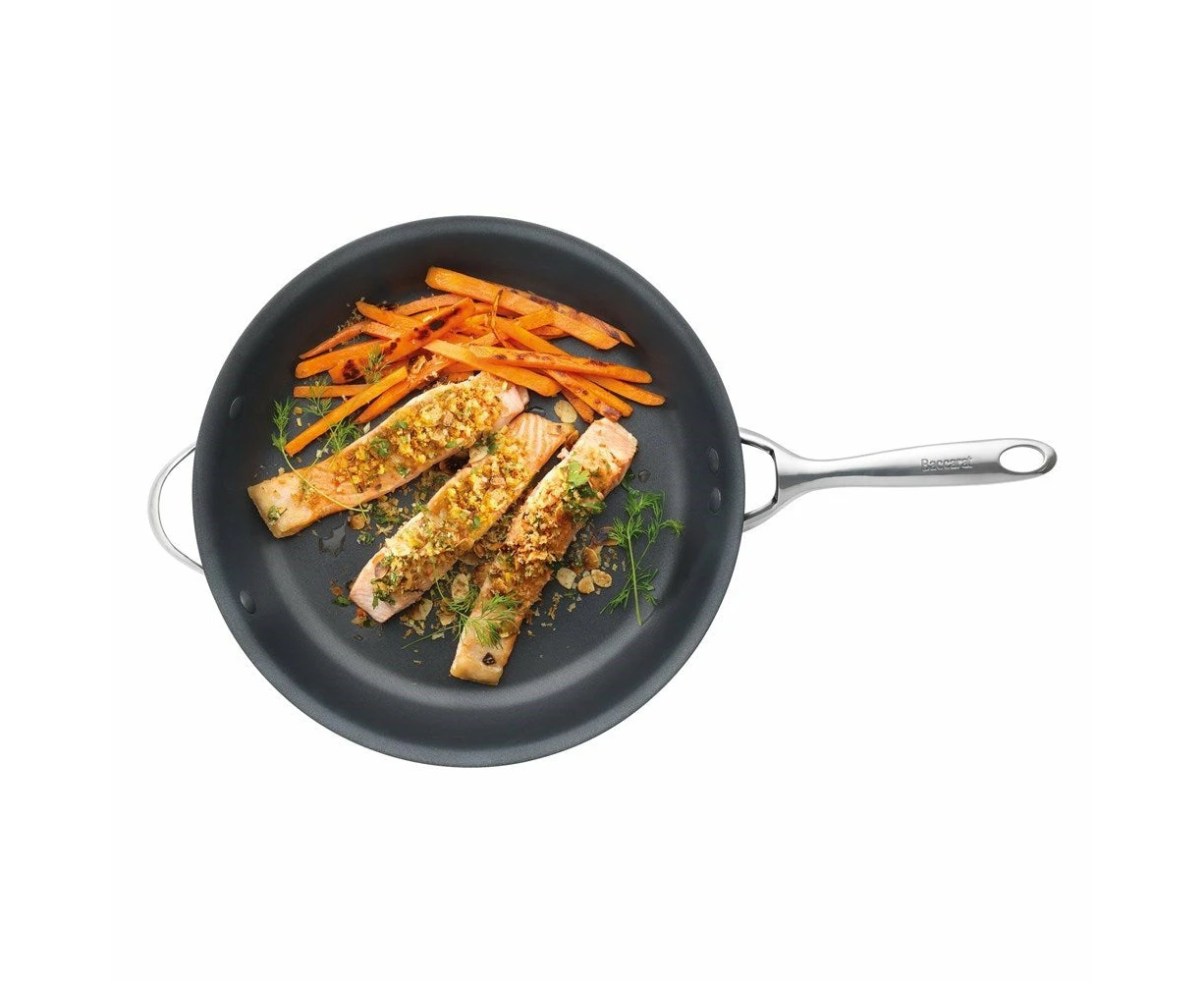 Baccarat iD3 Hard Anodised Frypan with Helper Handle 32cm