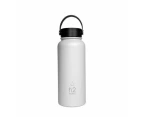 h2 hydro2 Flash Big Mouth Water Bottle Size 950ml in Silver