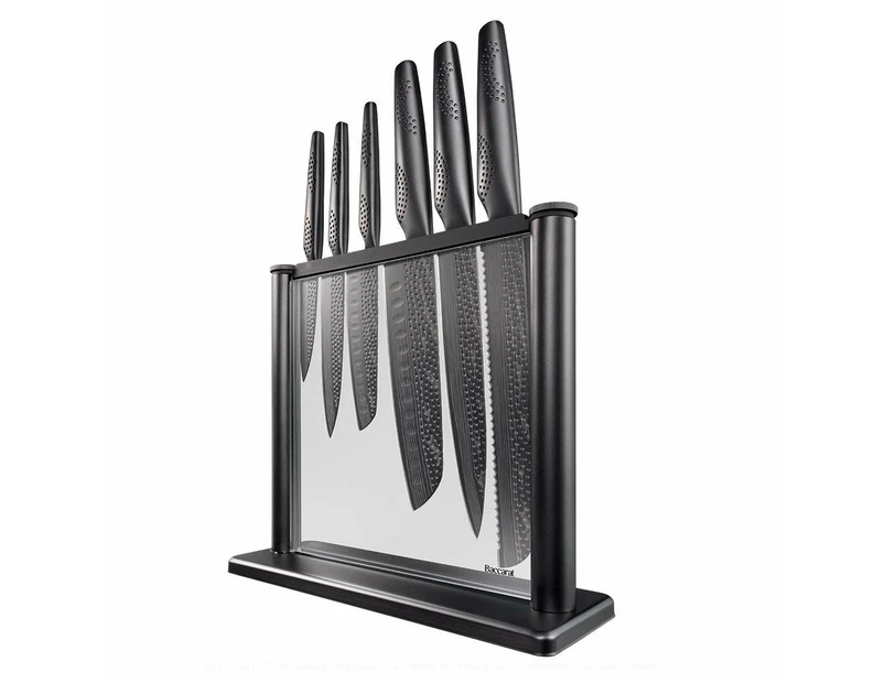 Baccarat iD3 Samurai Gozen Knife Block 7 Piece Black