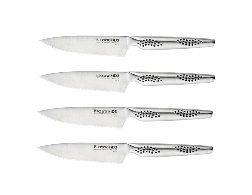 Baccarat iD3 4 Piece Steak Knife Set