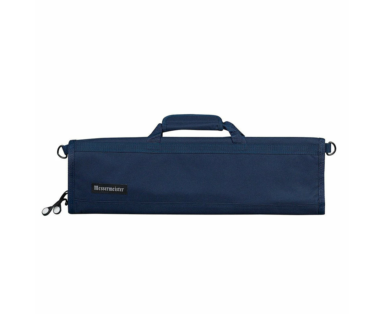 Messermeister Navy 8 Pocket Padded Knife Roll