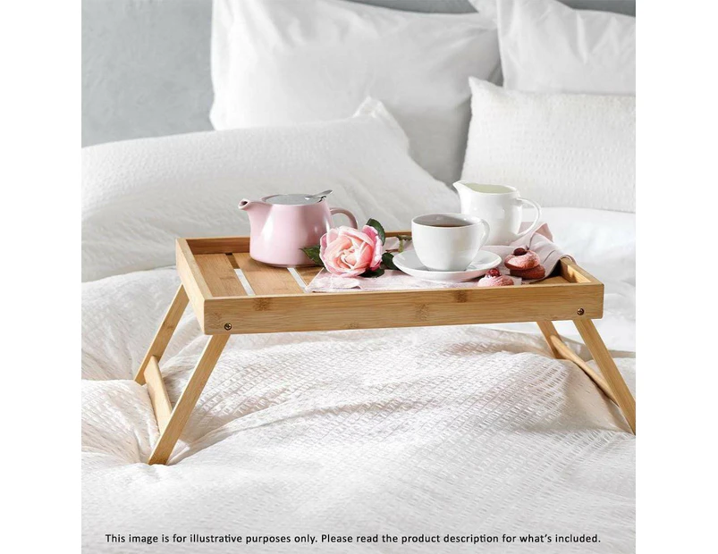 Ambrosia Karira Bamboo Bed & Breakfast Serving Tray Size 50X36cm