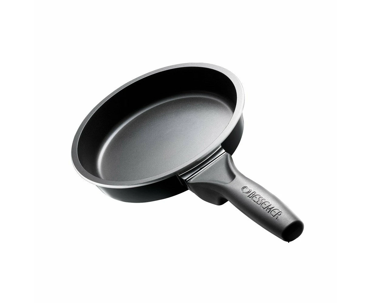 Bessemer Premium Cast Aluminium Frypan (Black) 20X4cm