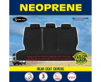 Ford Everest UA SUV 2015-2022 Neoprene REAR (Row 2) Seat Covers Waterproof Custom