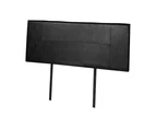 PU Leather Double Bed Headboard Bedhead - Black