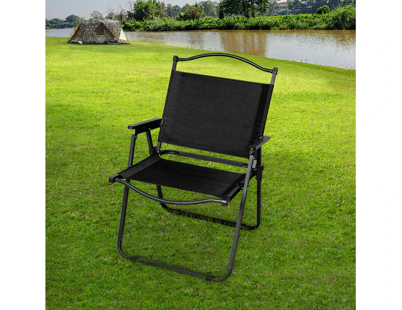 Levede Camping Chair Folding Outdoor Portable Foldable Fishing Beach Picnic