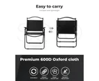 Levede Camping Chair Folding Outdoor Portable Foldable Fishing Beach Picnic