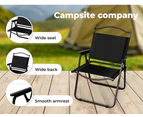 Levede Folding Camping Table Chair Set Portable Picnic Outdoor Egg Roll BBQ Desk