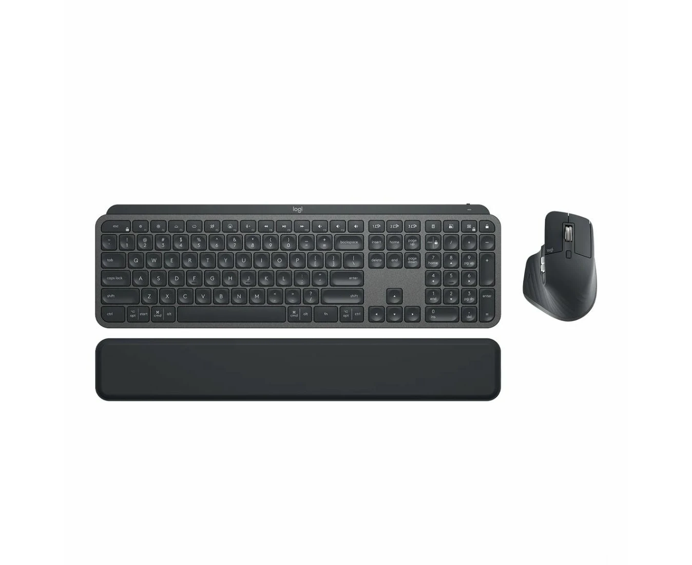 Logitech MX Keys S Bluetooth Keyboard and Mouse Combo - Graphite