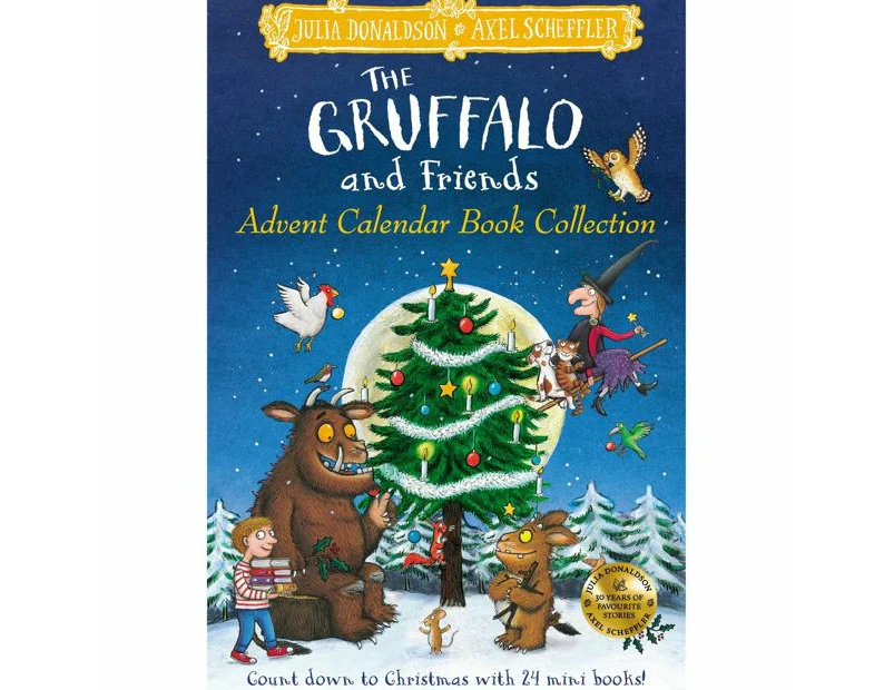 The Gruffalo And Friends Advent Calendar Book Collection (2023) - Julia Donaldson, Axel Scheffler