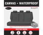 Nissan Navara NP300 D23 Dual Cab 2015-2017 TRADIES Rear Canvas Seat Covers