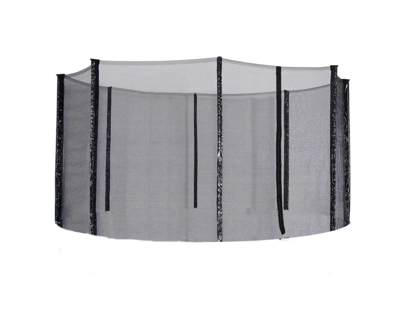 12FT Replacement Safety Net Enclosure Round Trampoline Compatible with 8 Poles