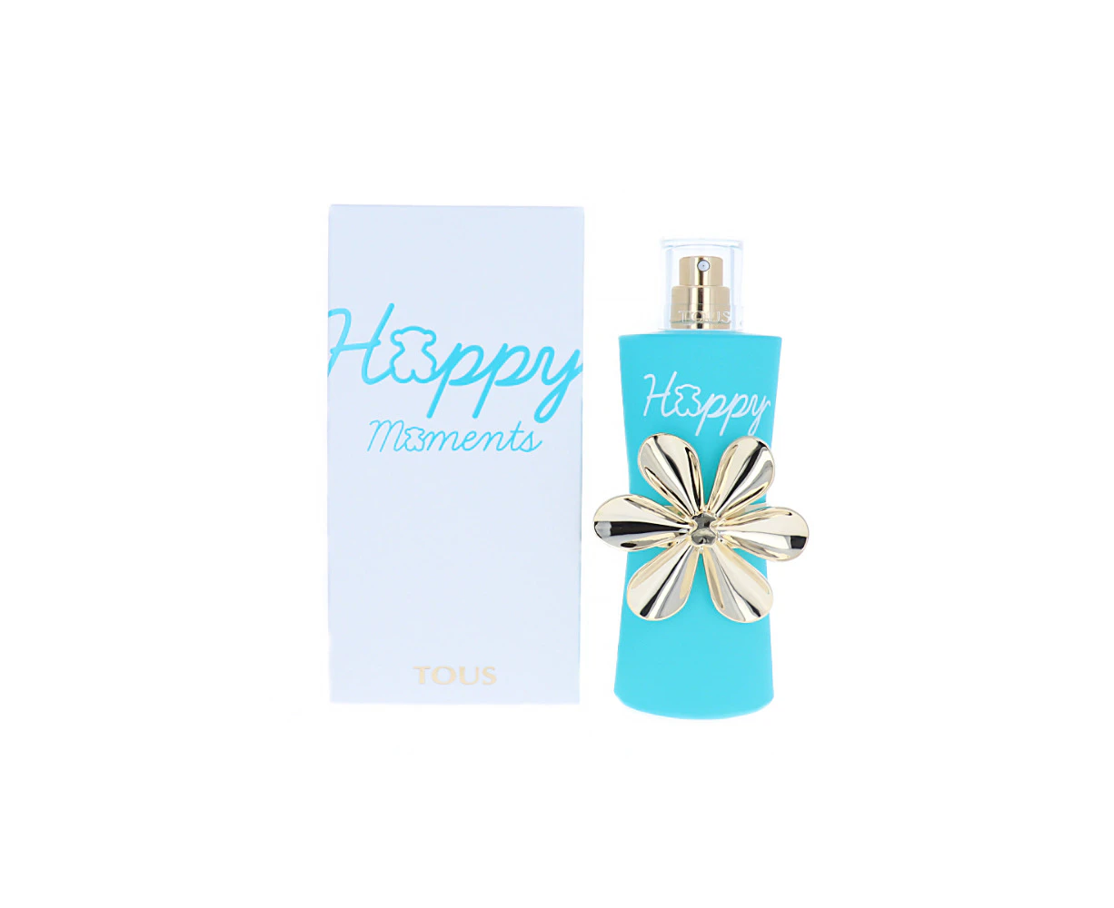 Tous Happy Moments Eau De Toilette Scent 90ml Spray Floral Fruity Fragrance EDT