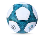Soccer Ball Size 5 Training Football Blue Outdoor Playing Practice Sport Ball