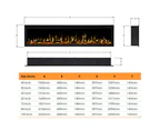 Concerto 1500w 84 Inch Recessed / Wall Mounted Electric Fireplace