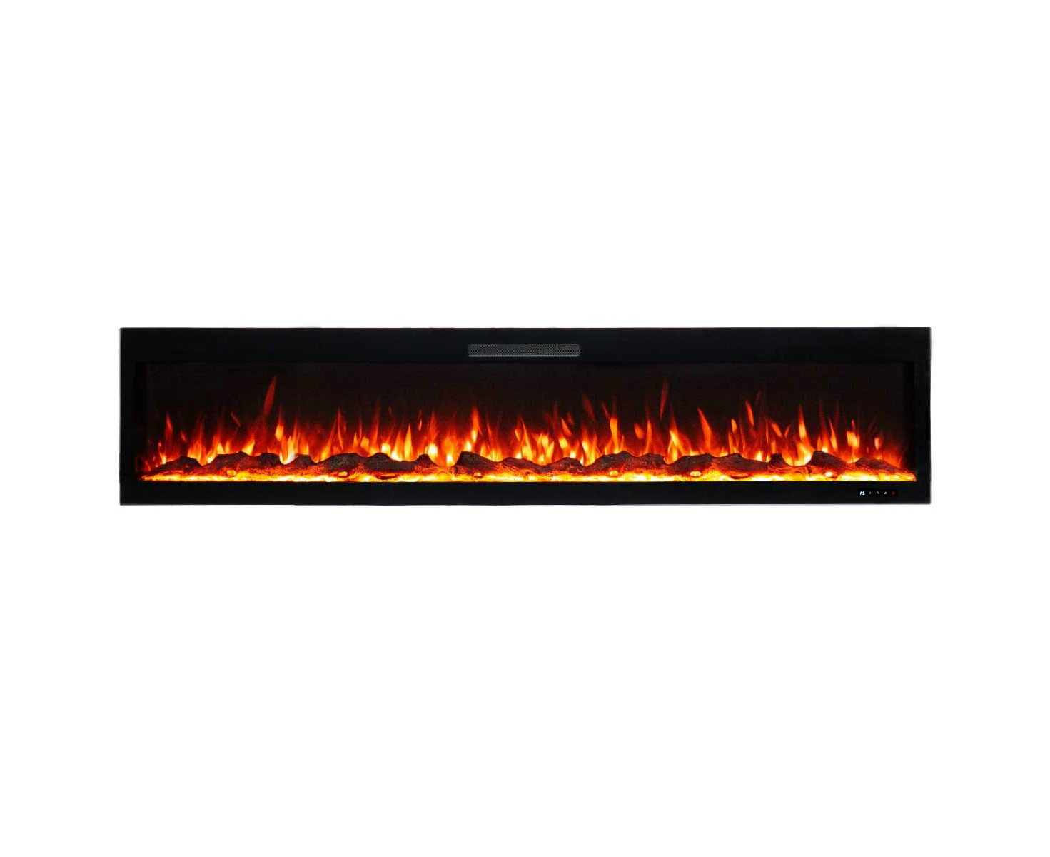 Rocco 1500w 84 Inch Recessed / Wall Mounted Electric Fireplace