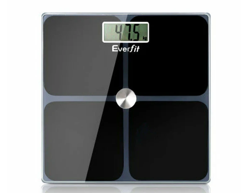 Big Bedding Australia Bathroom Scales Digital Weighing Scale 180KG Electronic Monitor Tracker