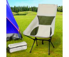 Levede Camping Chair Folding Outdoor Portable Lightweight Beach Picnic Fishing